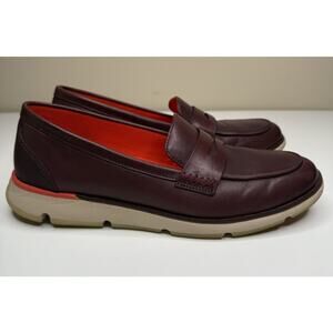 Cole Haan 4.Zerogrand Penny Loafer Womens 10B Pinot Leather Cushioned Slip On
